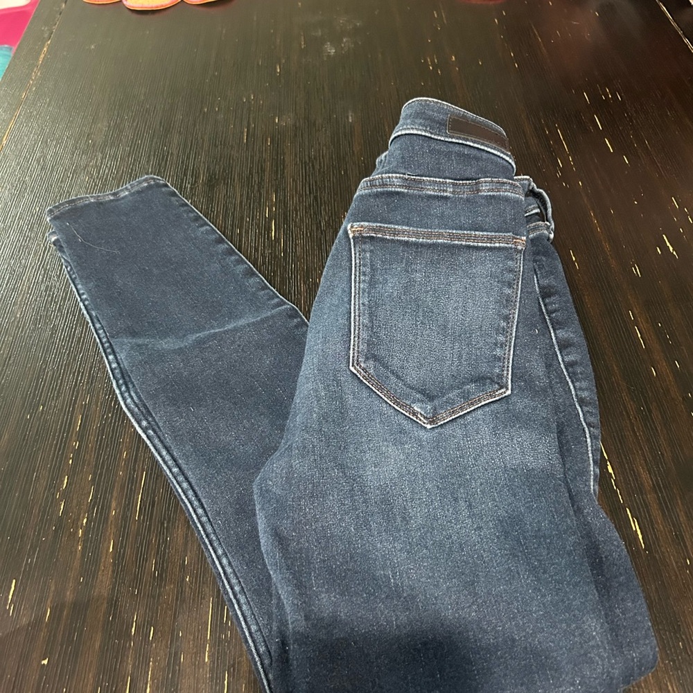 Abercrombie & Fitch Navy Skinny Jeans